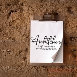 Ambitchous Vinyl Decal – Funny Empowerment Sticker