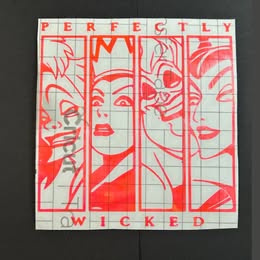 "Perfectly Wicked" Disney Villains Vinyl Decal - Maleficent, Queen of Hearts & More!