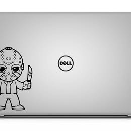 Chibi Jason Vinyl Decal | Cute Killer Sticker for Fans