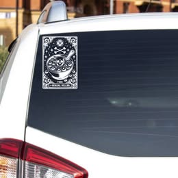 "The Cereal Killer" Vinyl Decal | Funny Skull & Cereal Sticker