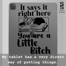 You Are a Little Bitch – Funny Handmade Vinyl Decal