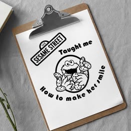 Sesame Street Cookie Monster Parody – Funny Handmade Vinyl Decal