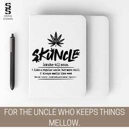 Skuncle Vinyl Decal – Funny Weed Uncle Definition Sticker