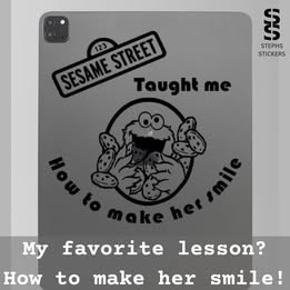 Sesame Street Cookie Monster Parody – Funny Handmade Vinyl Decal
