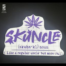 Skuncle Vinyl Decal – Funny Weed Uncle Definition Sticker