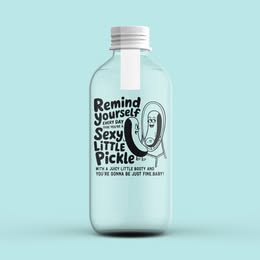 Sexy Little Pickle Vinyl Decal – Funny Self-Love Sticker