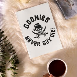 Goonies Never Say Die Vinyl Decal – Handmade Movie-Inspired Sticker