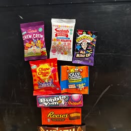 Candy Wrapper Fridge Magnets – Handmade Novelty Set