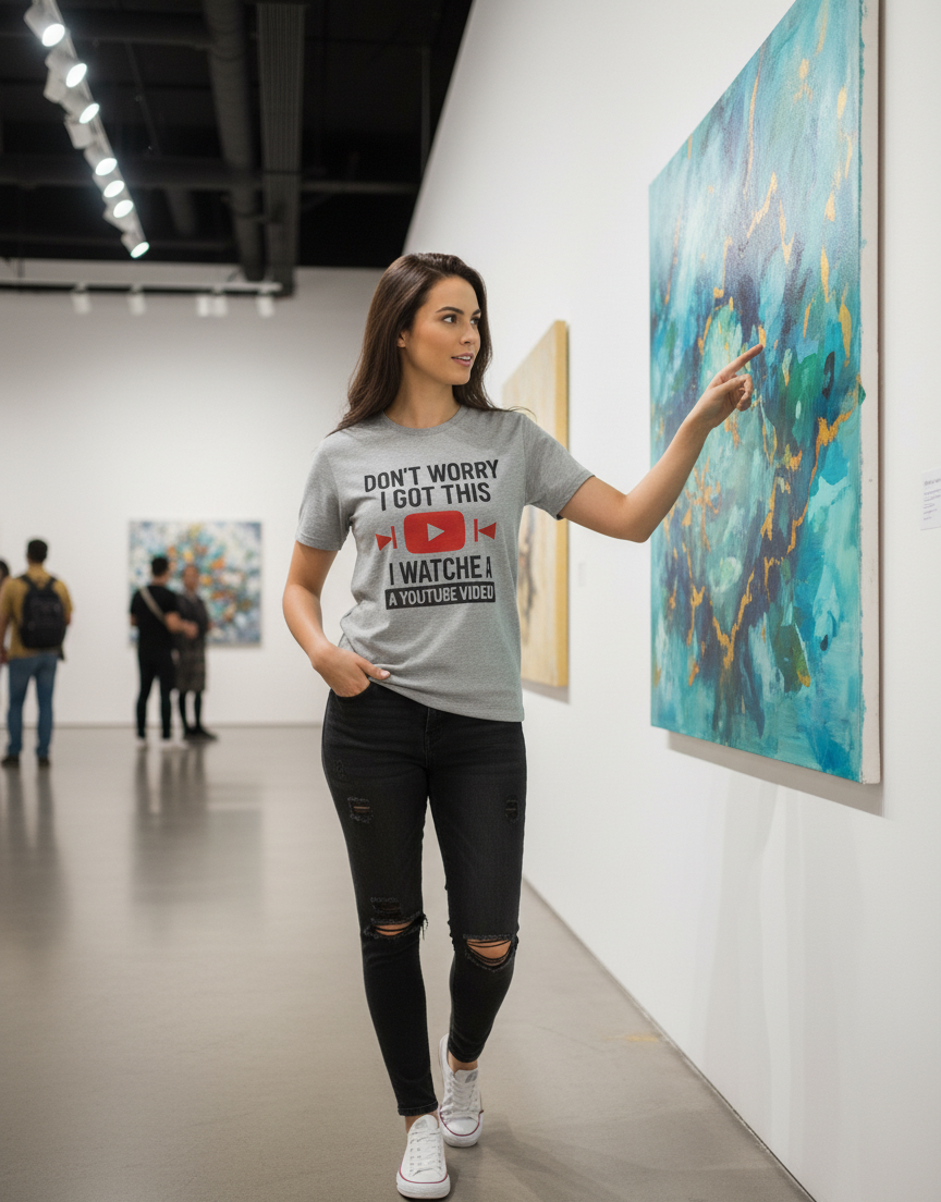 "Don't Worry, I Got This, I Watched A YouTube Video" Funny T-Shirt