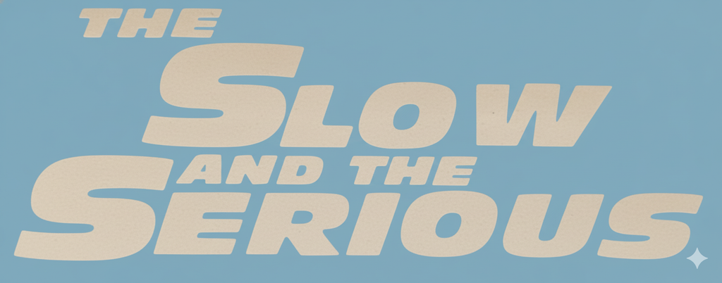 "The Slow and The Serious" Parody Car Decal