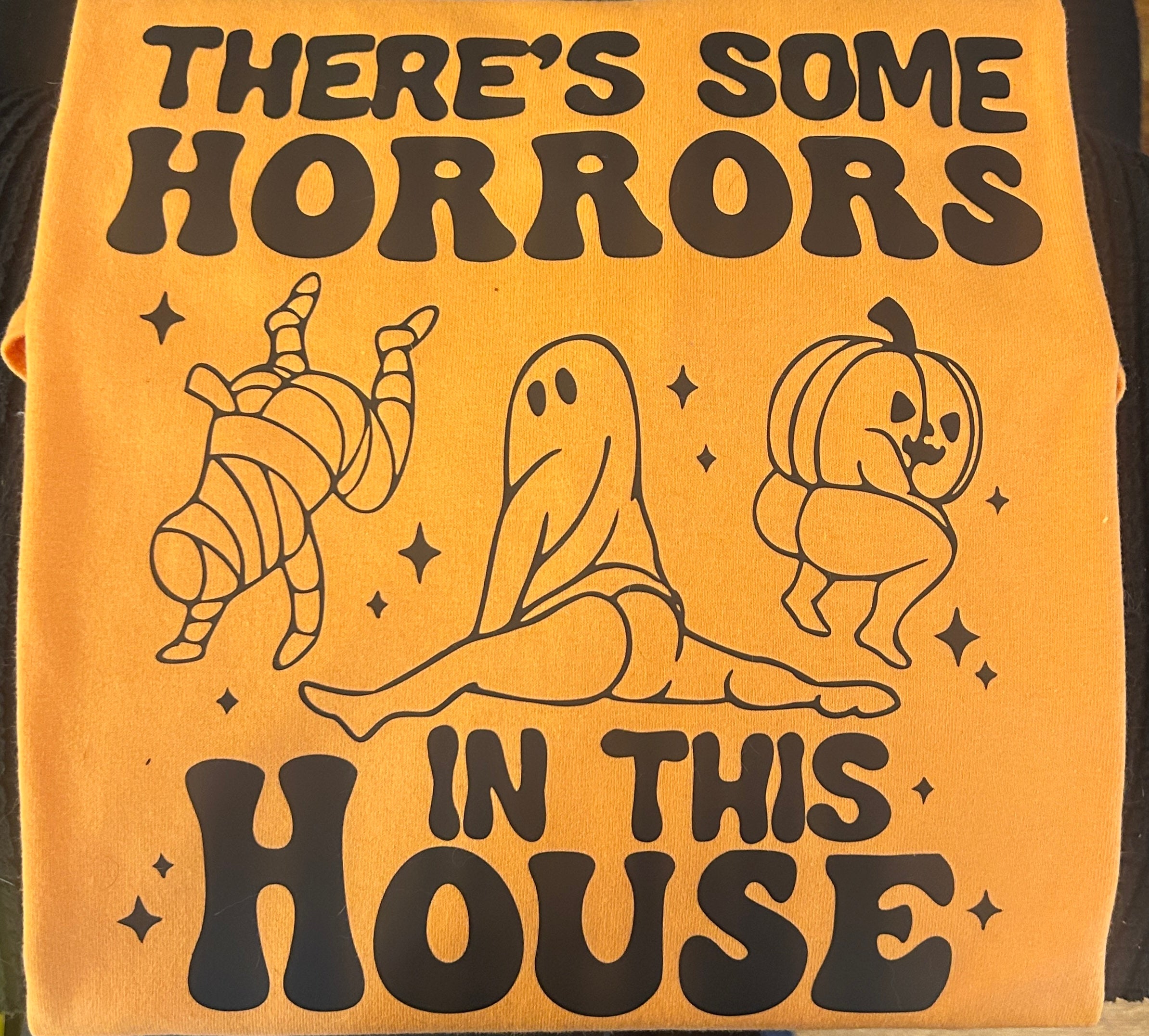 "There's Some Horrors In This House" Halloween T-Shirt