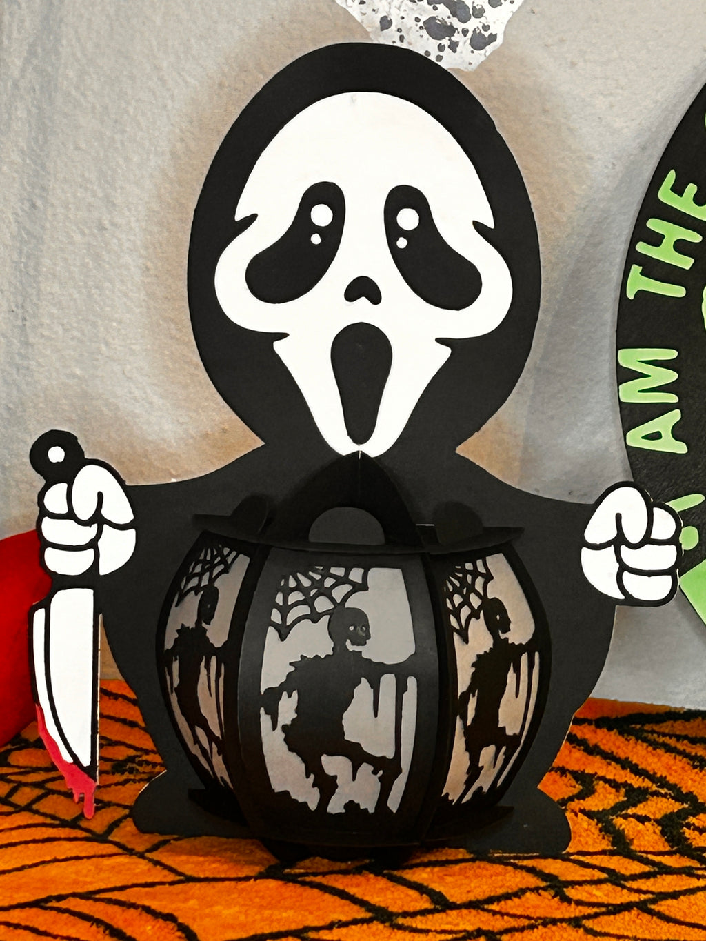 Ghostface "Scream" Horror Movie LED Lantern