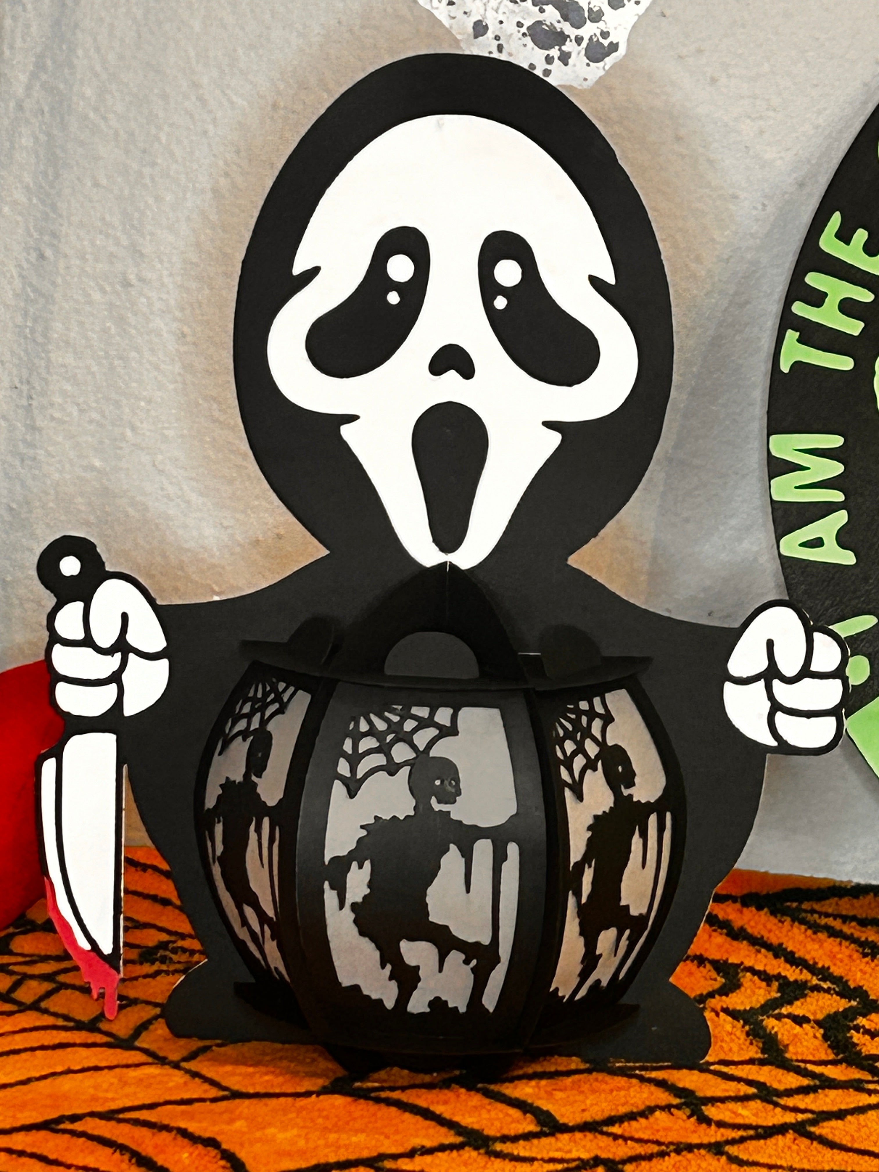 Ghostface "Scream" Horror Movie LED Lantern