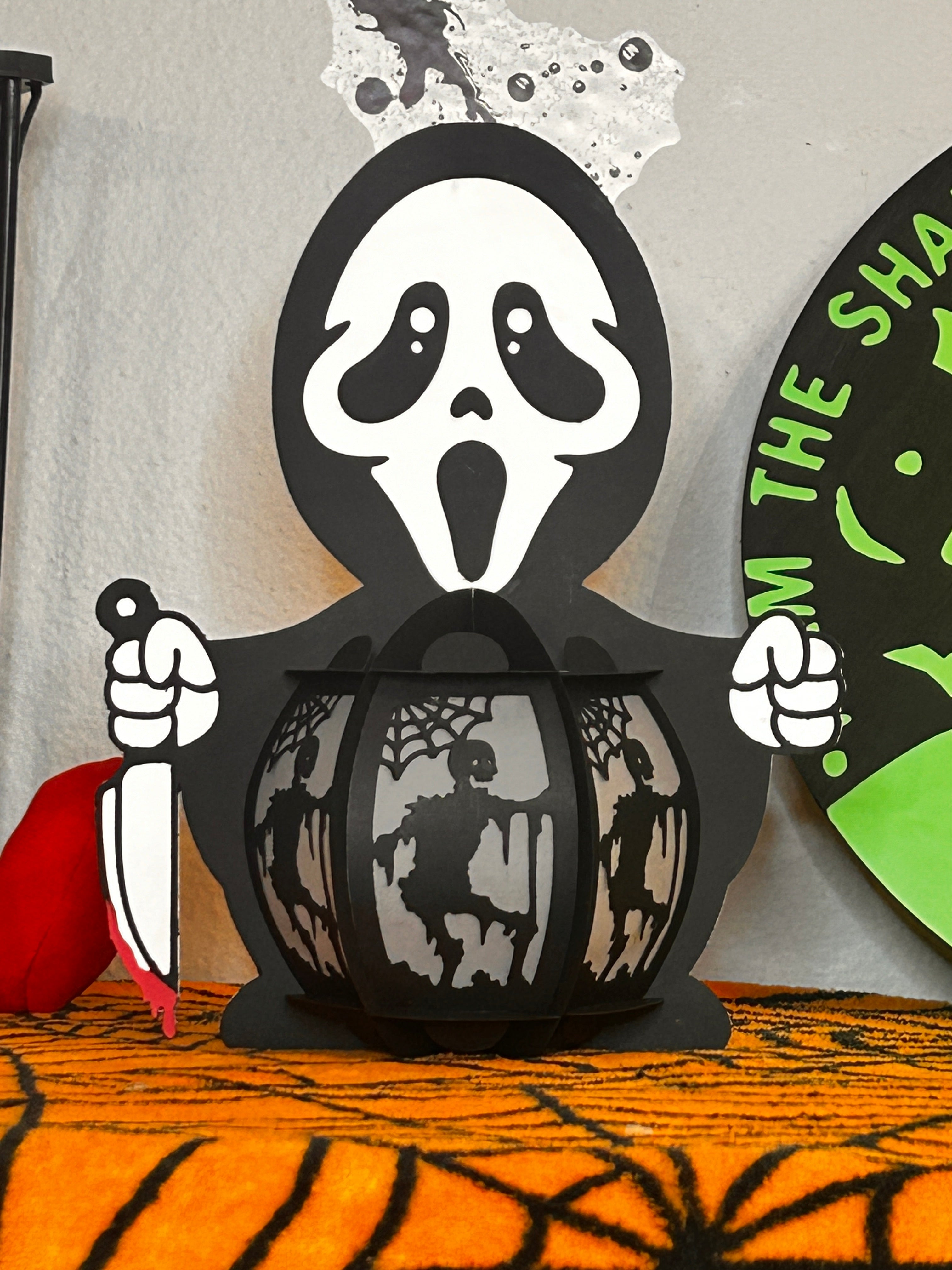 Ghostface "Scream" Horror Movie LED Lantern