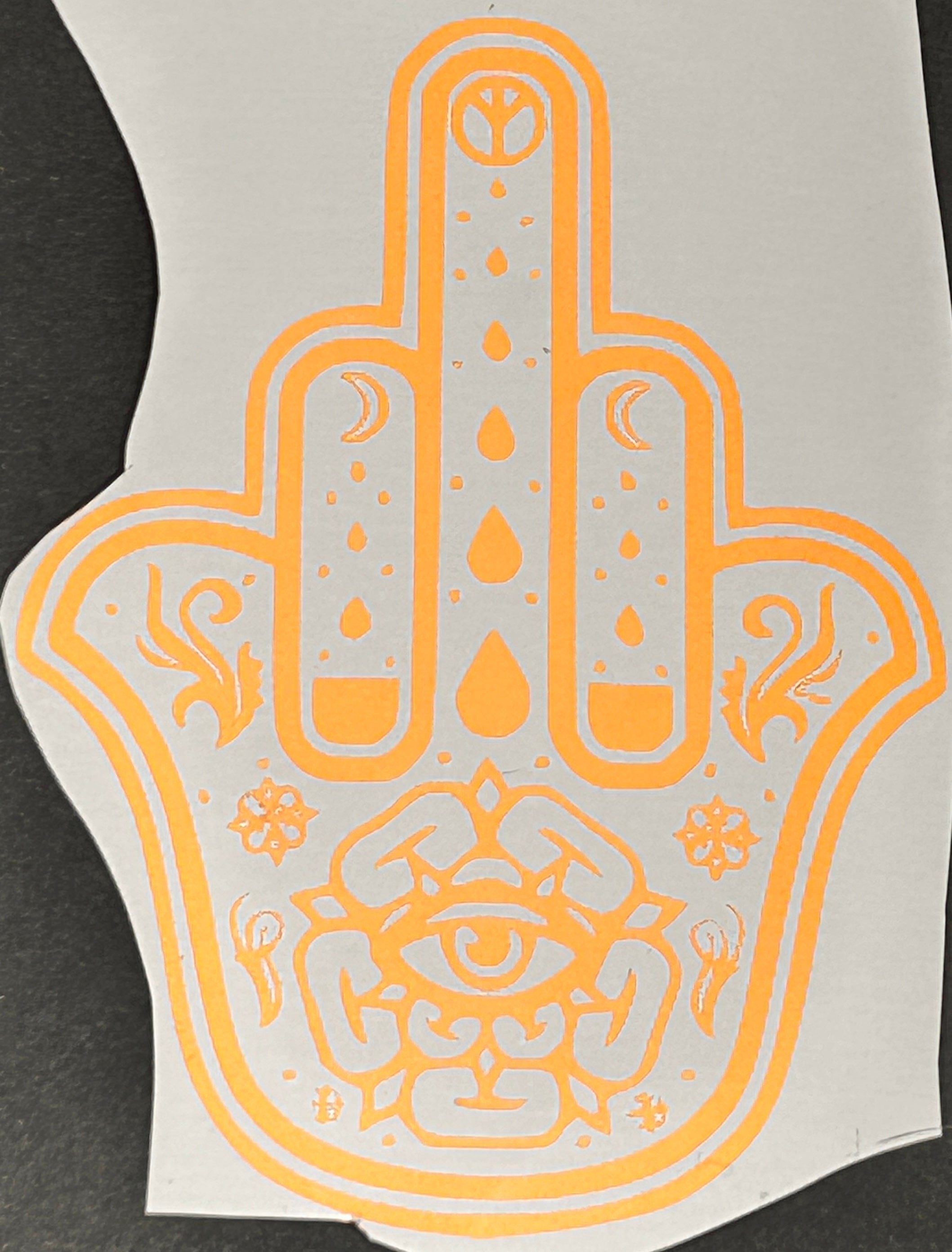 Protection Meets Personality: The Sassy Hamsa Decal!