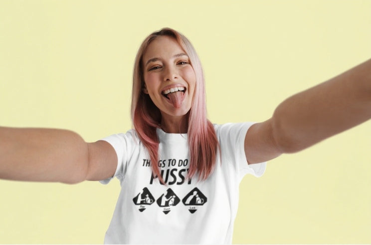 "Don't Mess with My Pussy" T-Shirt | Hilarious Cat Lover Humor Tee
