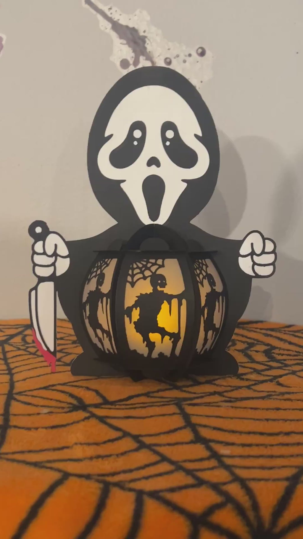 Ghostface "Scream" Horror Movie LED Lantern